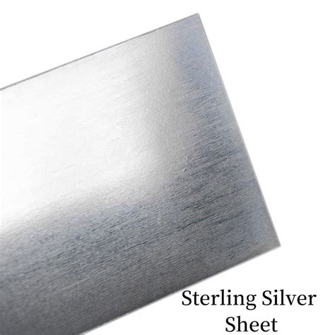 where to buy sterling silver sheet metal|925 sterling silver sheets wholesale.